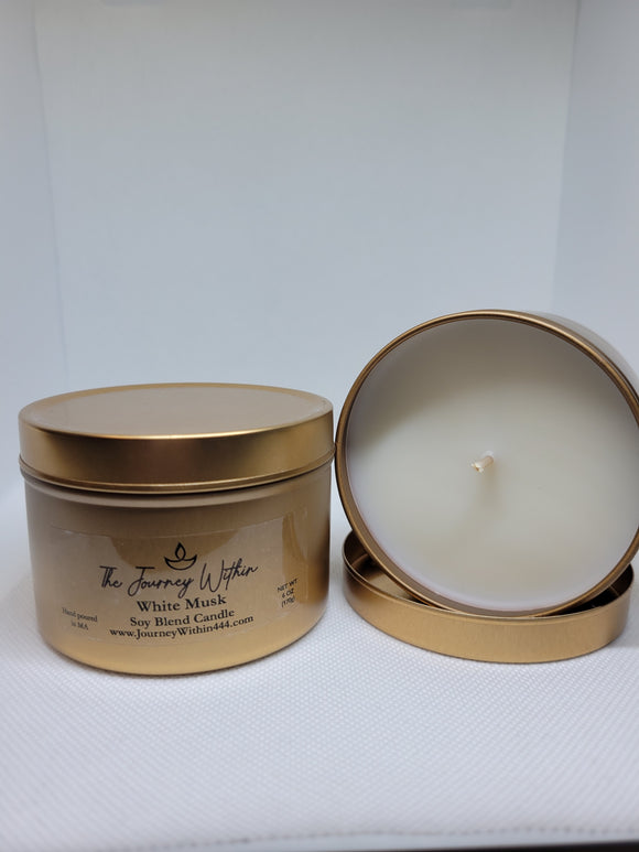 White Musk Soy Blend Candle