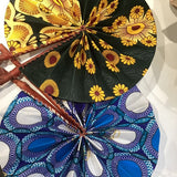 African Print Fans