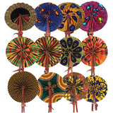 African Print Fans