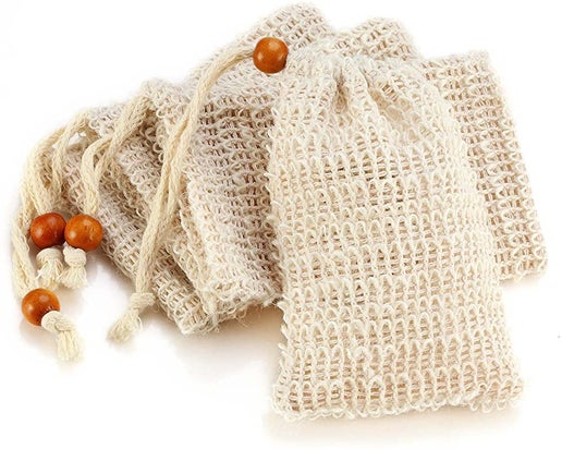 Natural Sisal Soap Pouch