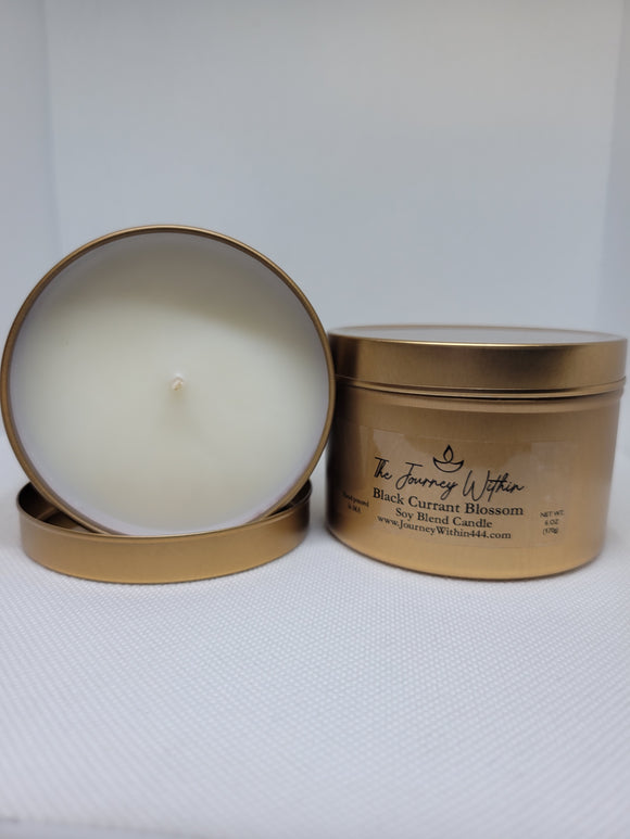 Black Currant Blossom Soy Blend Candle