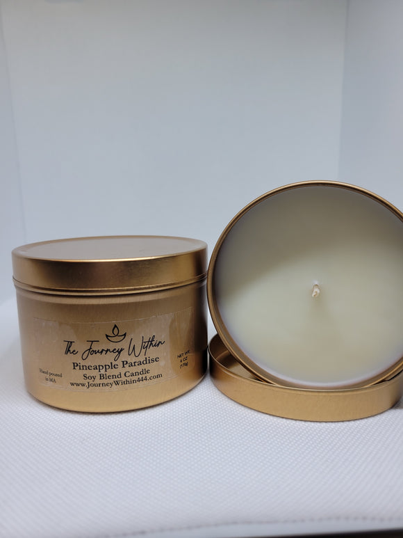 Pineapple Paradise Soy Blend Candle